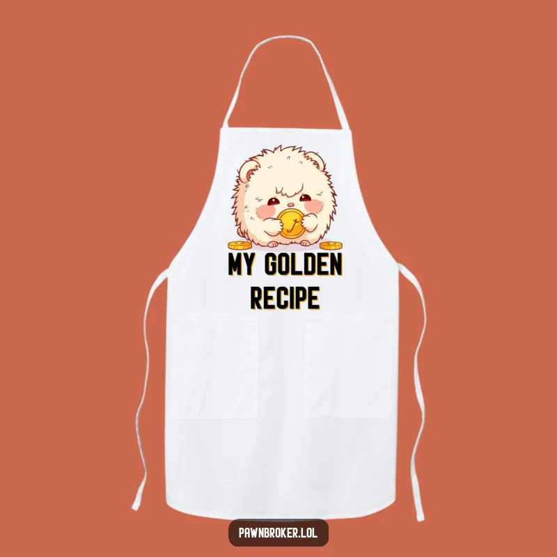 Funny Creature Coin Apron - Cook Up Savings with a Smile