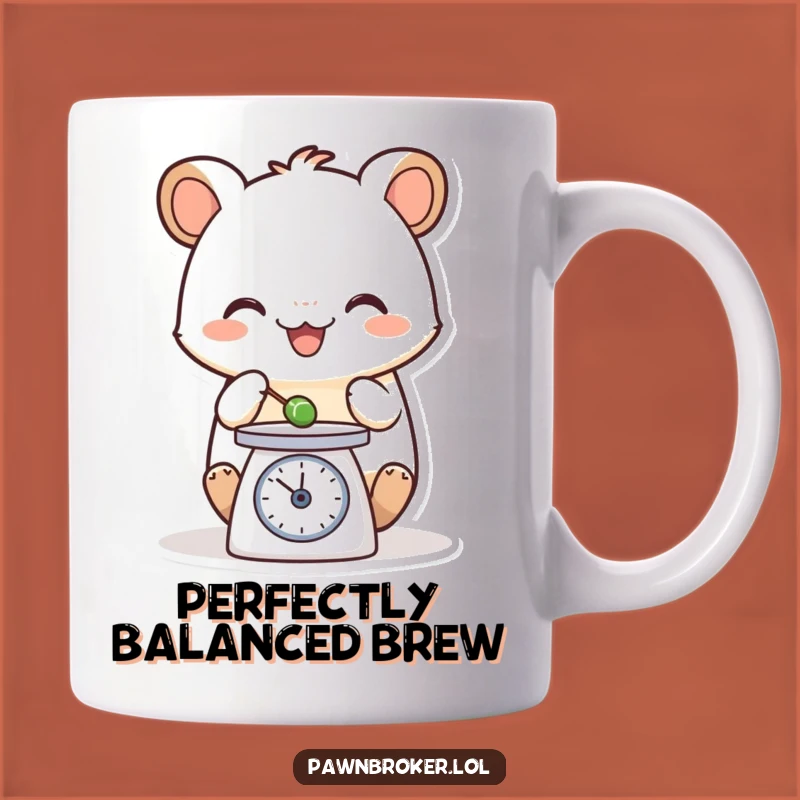 Funny Creature Scale Mug - Hilarious Gift for the Balanced Individual